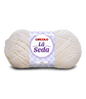 Círculo La Seda yarn, blend of 70% acrylic and 30% wool (100g/166m)