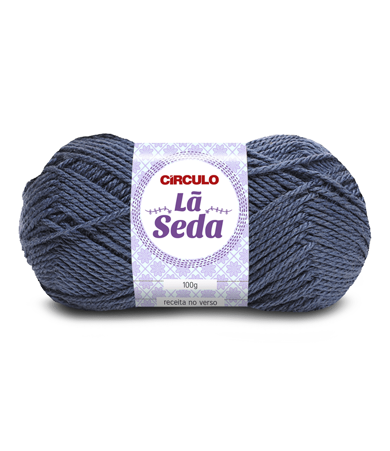 Círculo La Seda yarn, blend of 70% acrylic and 30% wool (100g/166m)