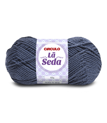 Círculo La Seda yarn, blend of 70% acrylic and 30% wool (100g/166m)
