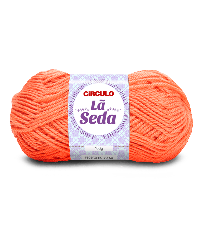 Círculo La Seda yarn, blend of 70% acrylic and 30% wool (100g/166m)