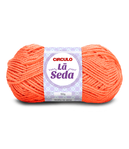 Círculo La Seda yarn, blend of 70% acrylic and 30% wool (100g/166m)