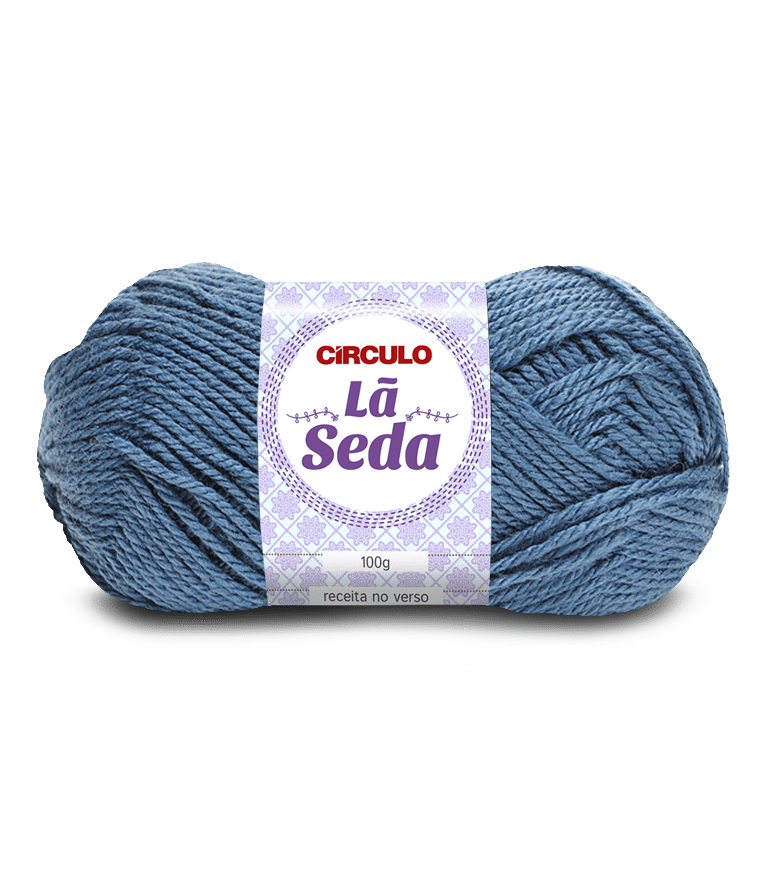 Círculo La Seda yarn, blend of 70% acrylic and 30% wool (100g/166m)