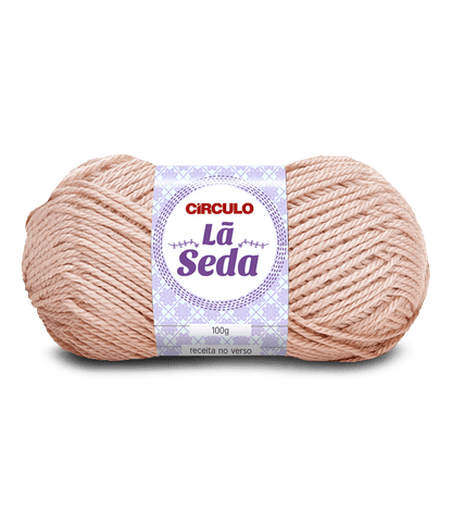 Círculo La Seda yarn, blend of 70% acrylic and 30% wool (100g/166m)