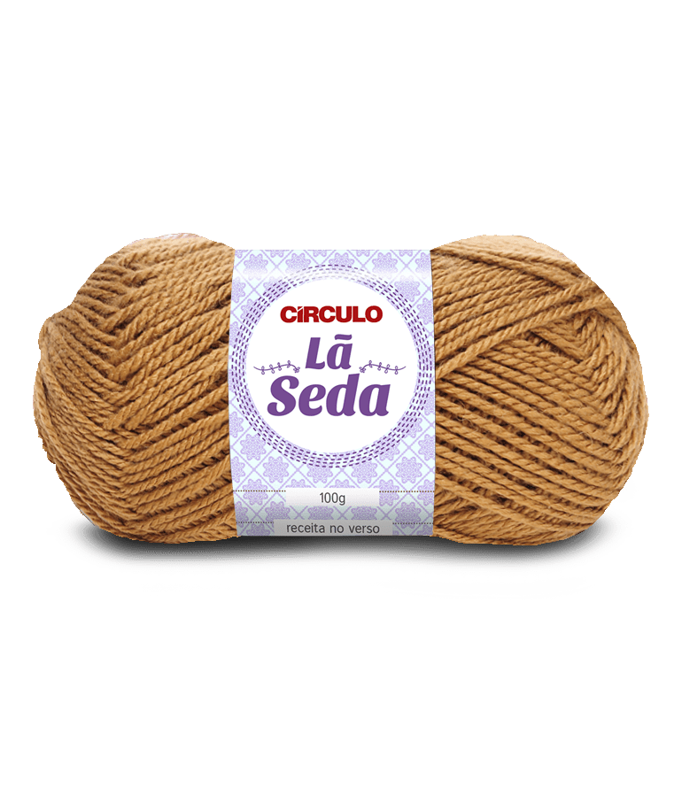 Círculo La Seda yarn, blend of 70% acrylic and 30% wool (100g/166m)