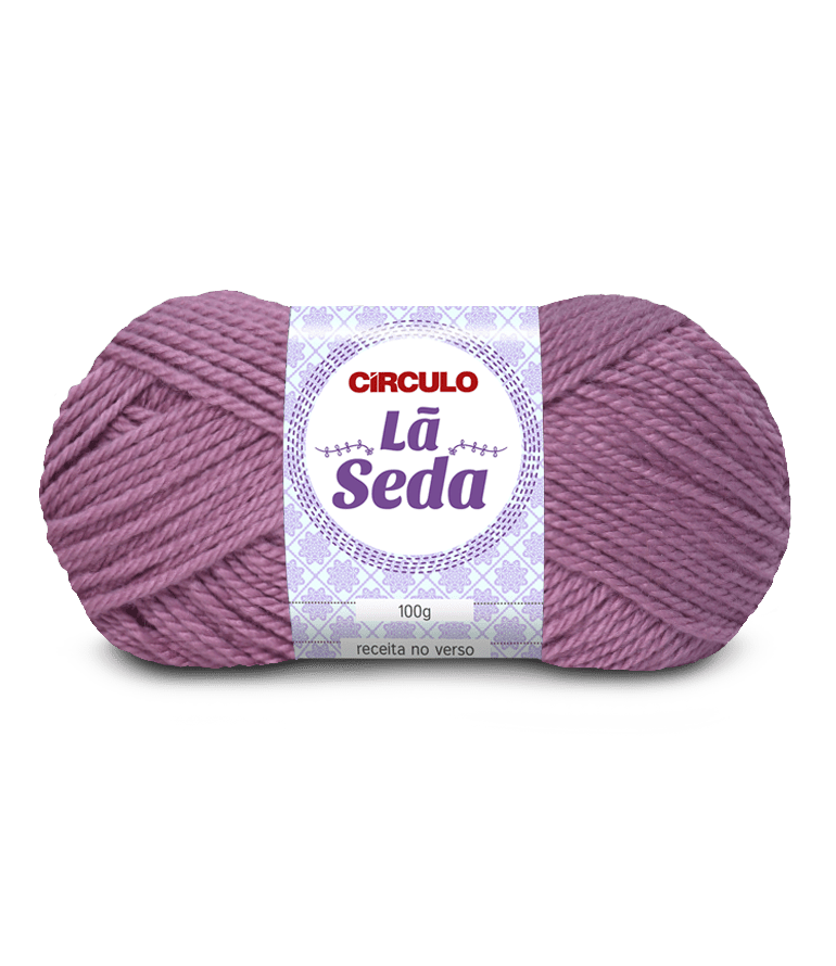 Círculo La Seda yarn, blend of 70% acrylic and 30% wool (100g/166m)