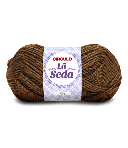 Círculo La Seda yarn, blend of 70% acrylic and 30% wool (100g/166m)