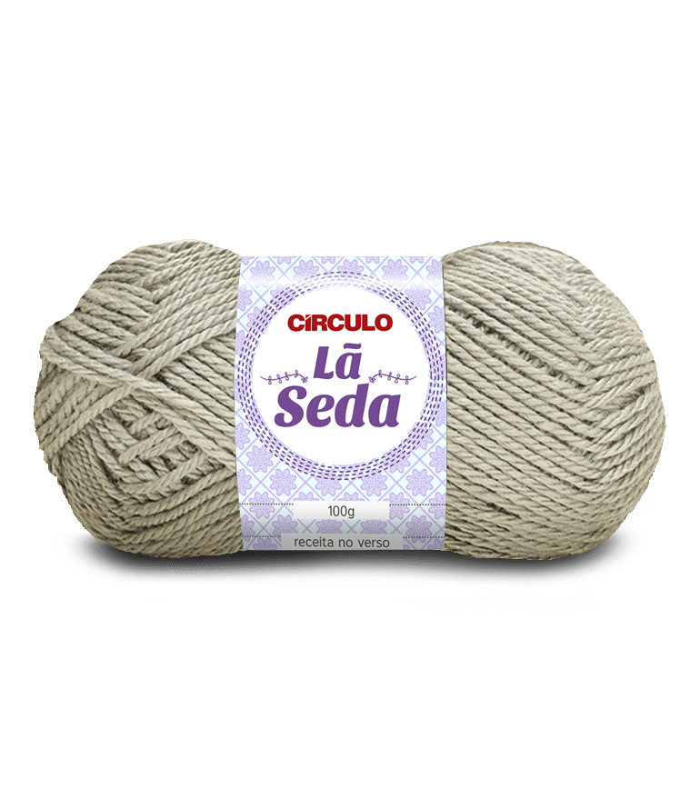 Círculo La Seda yarn, blend of 70% acrylic and 30% wool (100g/166m)