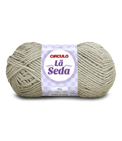 Círculo La Seda yarn, blend of 70% acrylic and 30% wool (100g/166m)