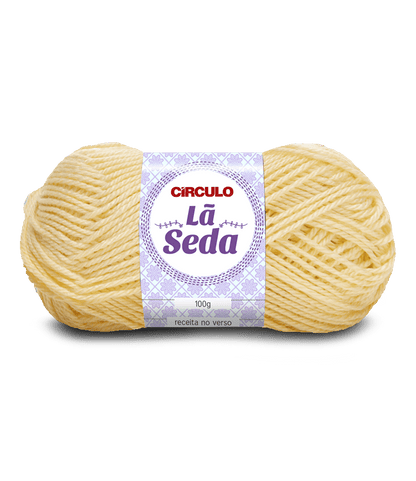 Círculo La Seda yarn, blend of 70% acrylic and 30% wool (100g/166m)