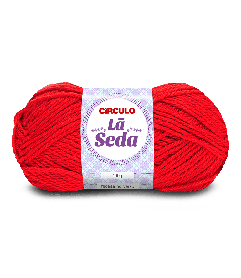 Círculo La Seda yarn, blend of 70% acrylic and 30% wool (100g/166m)