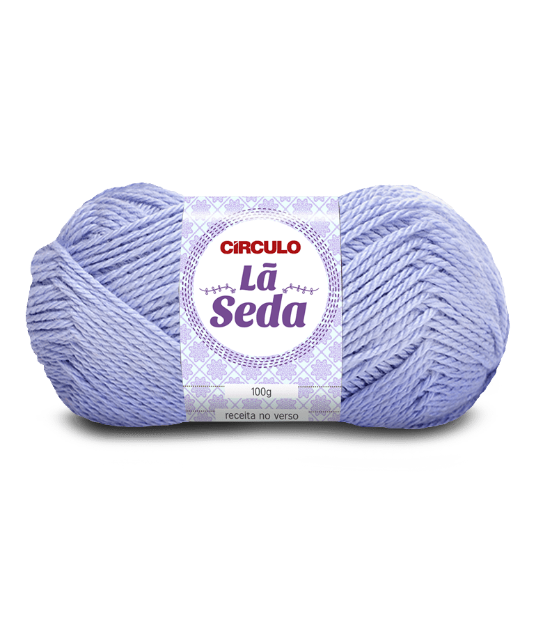 Círculo La Seda yarn, blend of 70% acrylic and 30% wool (100g/166m)