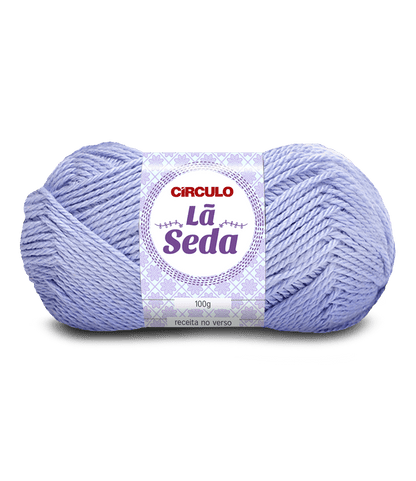 Círculo La Seda yarn, blend of 70% acrylic and 30% wool (100g/166m)