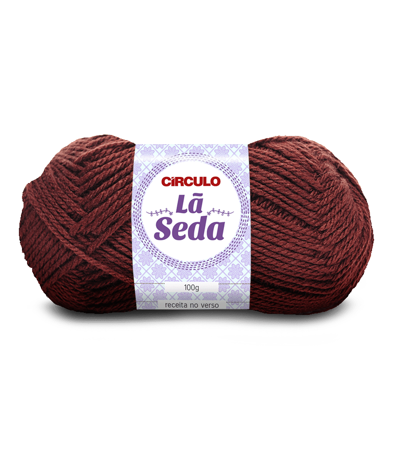 Círculo La Seda yarn, blend of 70% acrylic and 30% wool (100g/166m)