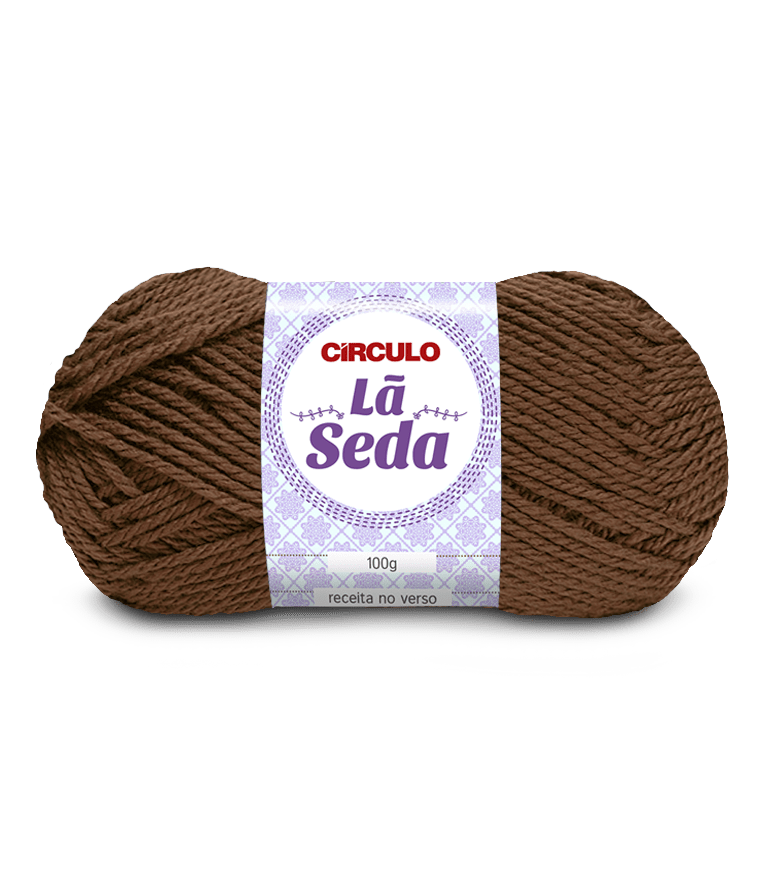 Círculo La Seda yarn, blend of 70% acrylic and 30% wool (100g/166m)