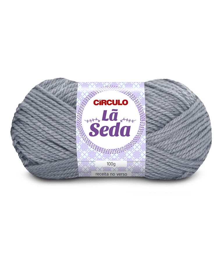 Círculo La Seda yarn, blend of 70% acrylic and 30% wool (100g/166m)