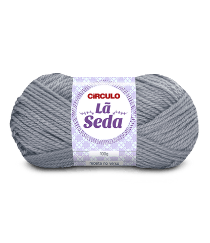 Círculo La Seda yarn, blend of 70% acrylic and 30% wool (100g/166m)