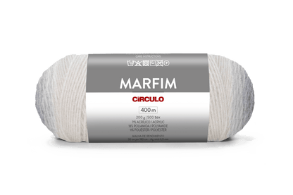 Círculo Marfim – Acrylic Gradient Cake Yarn (400 m / 200 g)