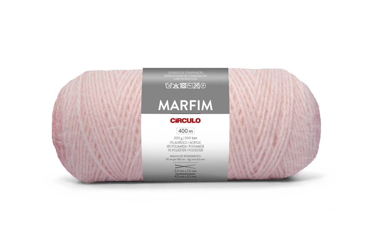 Círculo Marfim – Acrylic Gradient Cake Yarn (400 m / 200 g)