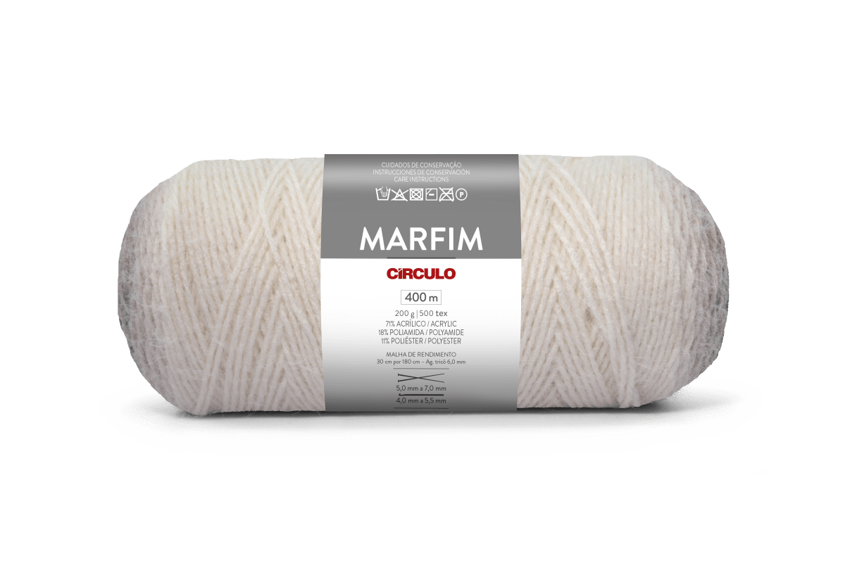 Círculo Marfim – Acrylic Gradient Cake Yarn (400 m / 200 g)