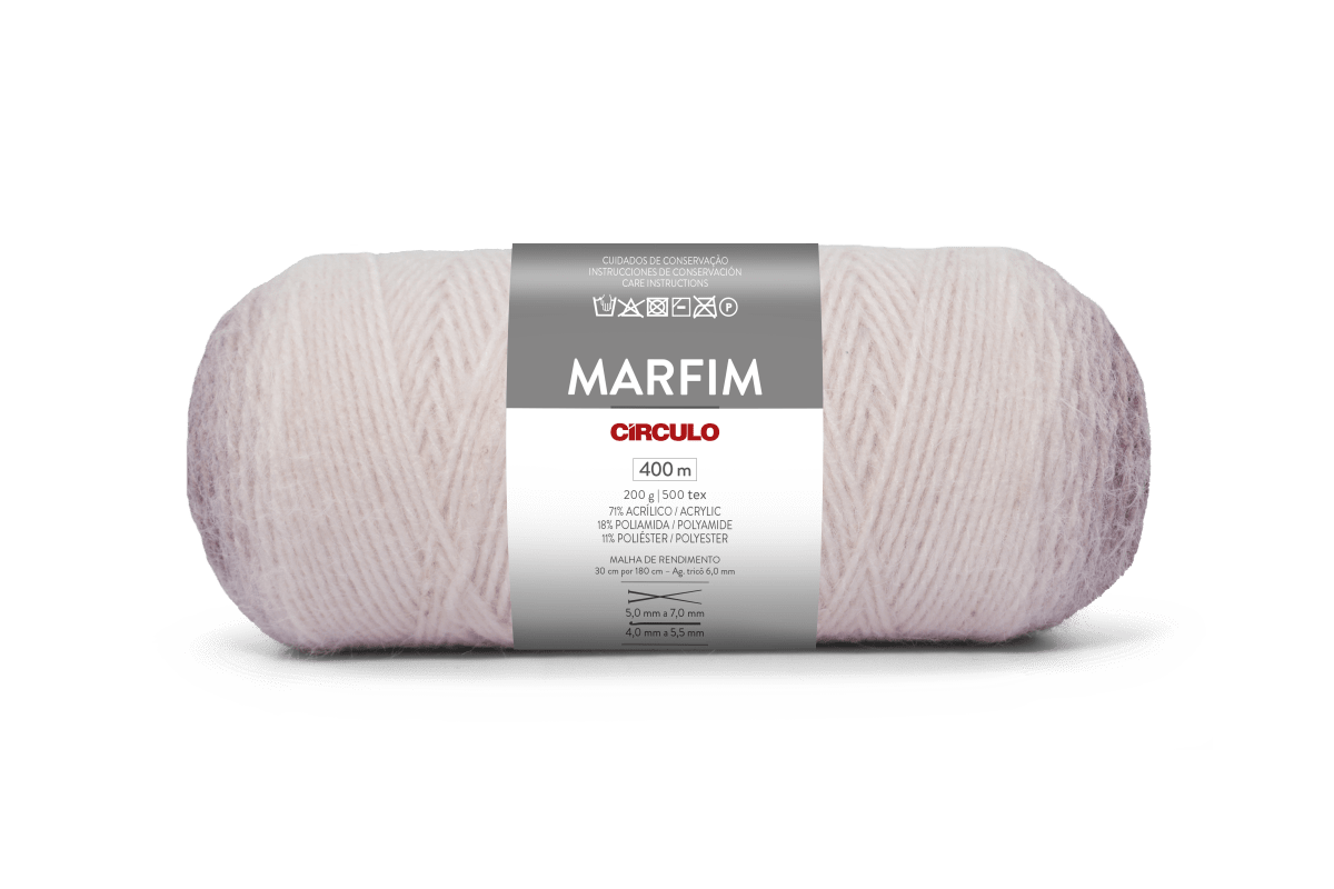 Círculo Marfim – Acrylic Gradient Cake Yarn (400 m / 200 g)