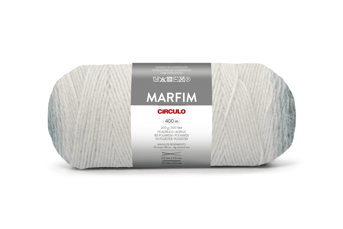 Círculo Marfim – Acrylic Gradient Cake Yarn (400 m / 200 g)