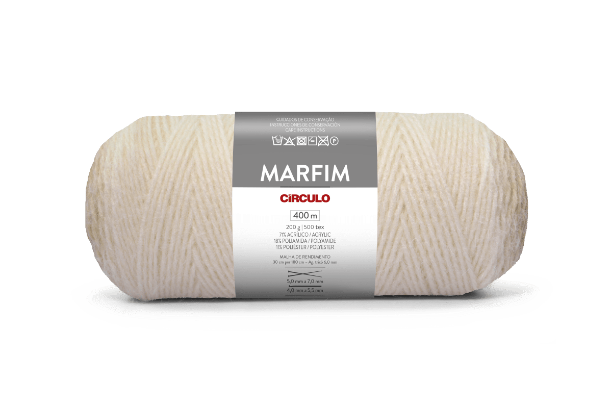 Círculo Marfim – Acrylic Gradient Cake Yarn (400 m / 200 g)