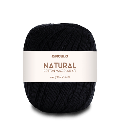 Circulo Natural Cotton Maxcolor (Barroco) 4/6 100% Cotton Yarn for Crochet and Knitting, 226m/200g - Leo Hobby Marketplace