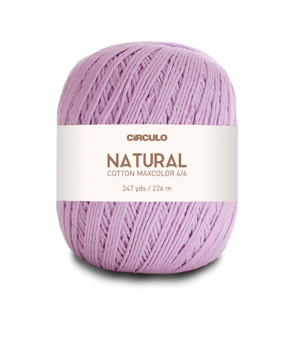 Circulo Natural Cotton Maxcolor (Barroco) 4/6 - 100% Cotton Yarn, 226m/200g