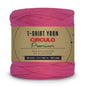 CIRCULO Premium T-Shirt Yarn - Soft, Lightweight, Seamless, Knot-Free. Easy-to-Use. Fettuccini Zpagetti, T Shirt Yarn for Crocheting & Knitting 140m/270g