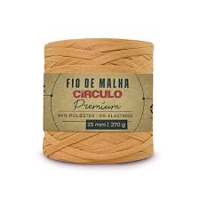 CIRCULO Premium T-Shirt Yarn - Soft, Lightweight, Seamless, Knot-Free. Easy-to-Use. Fettuccini Zpagetti, T Shirt Yarn for Crocheting & Knitting 140m/270g