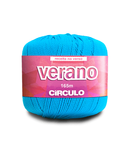 CIRCULO Verano Yarn, Perfect for Beachwear, Bikinis & Cover-Ups, Quick-Drying & Lightweight, Fingering Weight, 100% Polyamide, 50g / 165m