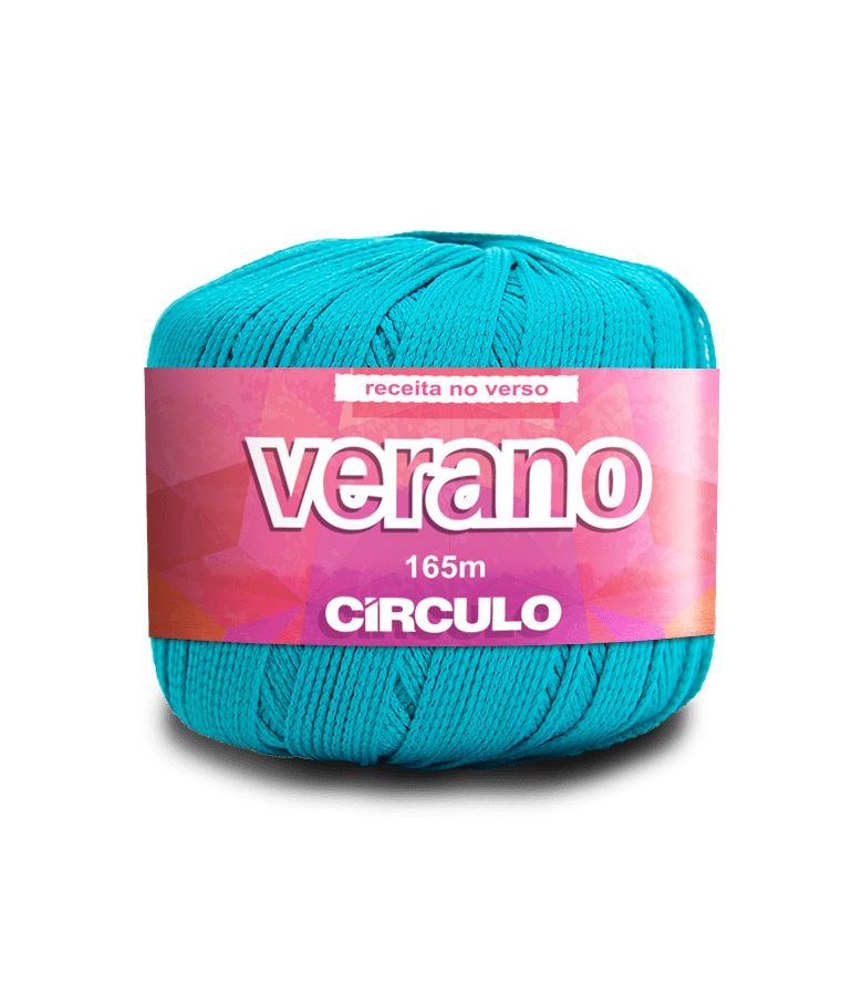 CIRCULO Verano Yarn, Perfect for Beachwear, Bikinis & Cover-Ups, Quick-Drying & Lightweight, Fingering Weight, 100% Polyamide, 50g / 165m
