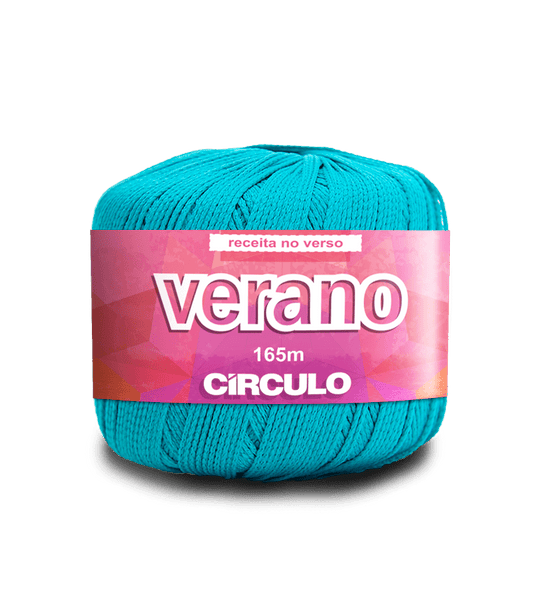 CIRCULO Verano Yarn, Perfect for Beachwear, Bikinis & Cover-Ups, Quick-Drying & Lightweight, Fingering Weight, 100% Polyamide, 50g / 165m
