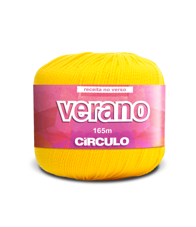 CIRCULO Verano Yarn, Perfect for Beachwear, Bikinis & Cover-Ups, Quick-Drying & Lightweight, Fingering Weight, 100% Polyamide, 50g / 165m