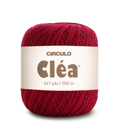 Filato Circulo Clea 100% cotone per uncinetto e maglia, 500m/75 gr