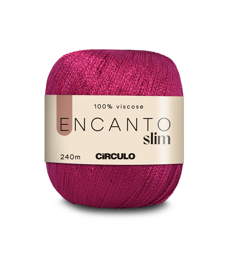 Circulo Encanto Slim – Premium 100% Viscose Yarn 240m/ 100 gr