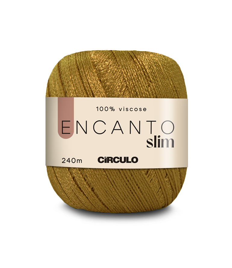 Circulo Encanto Slim – Premium 100% Viscose Yarn 240m/ 100 gr