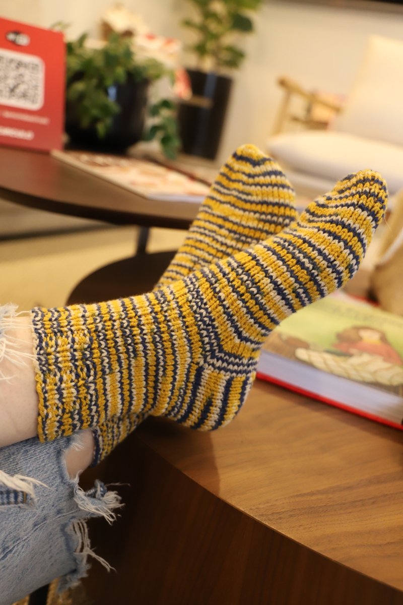 Let It Sock! - Circulo Sock Yarn Kit (94% Brazilian Cotton, 6% Elastane)