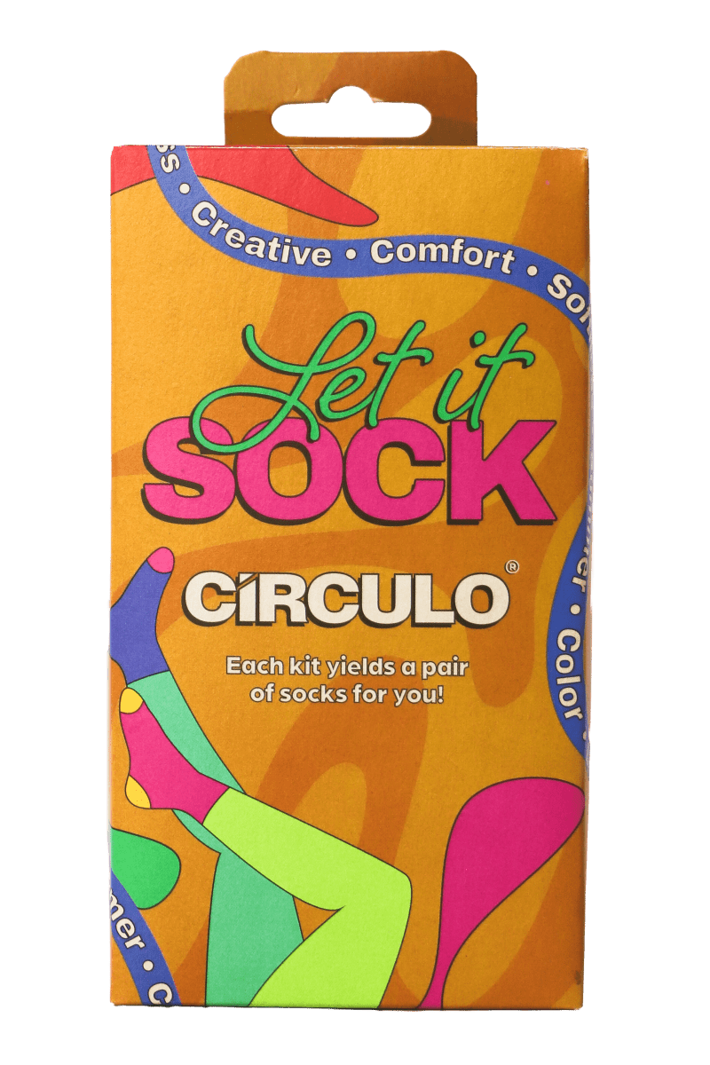 Let It Sock! - Circulo Sock Yarn Kit (94% Brazilian Cotton, 6% Elastane)
