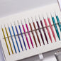 Close-up of KnitPro Zing Melodies of Life Needle Set